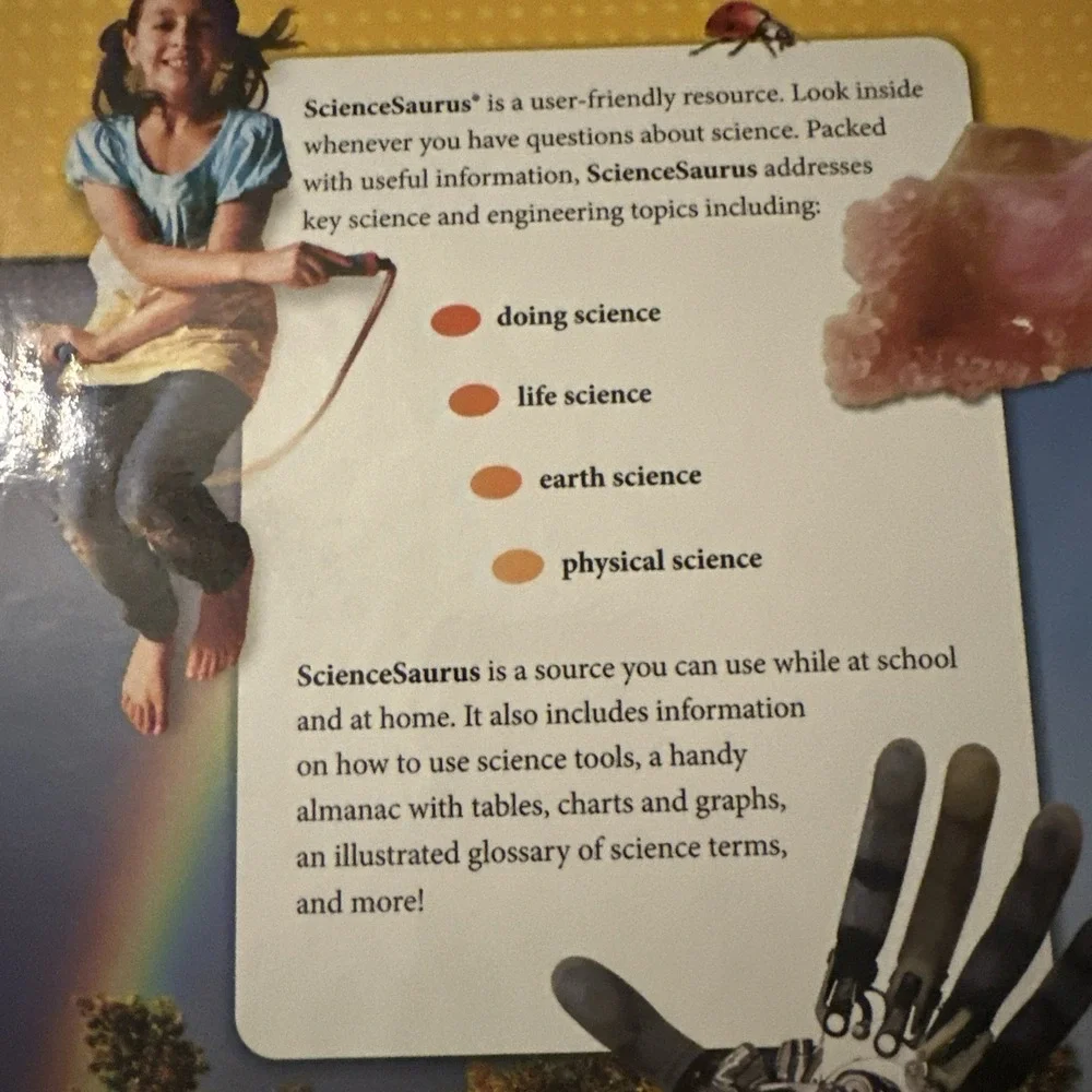 SCIENCESAURUS: STUDENT HANDBOOK W Teacher Guide GRADE K-1 By Houghton Mifflin